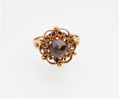 Granat Ring - Schmuck und Uhren