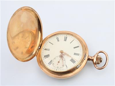 Herrentaschenuhr mit Springdeckel - Schmuck und Uhren