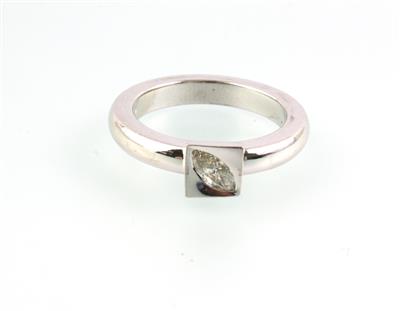 Diamantring ca. 0,35 ct - Jewellery and watches