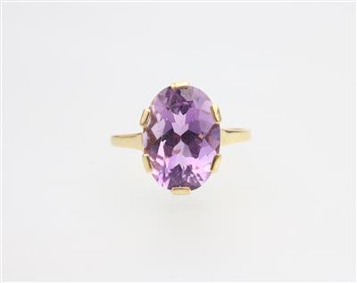 Amethyst Ring ca. 4,90 ct - Schmuck und Uhren