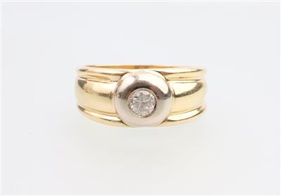 Brillant Ring ca. 0,25 ct - Jewellery and watches