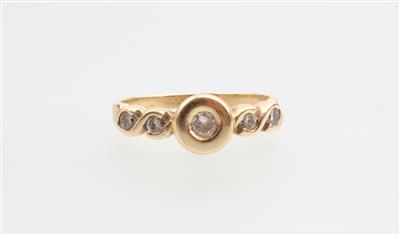 Brillant Ring zus. ca. 0,25 ct - Schmuck und Uhren