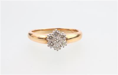 Brillant Ring zus. ca. 0,35 ct - Schmuck und Uhren