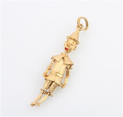 Anhänger Pinocchio - Vánoční aukce
