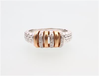 Brillant Ring zus. 0,12 ct - Asta di Natale