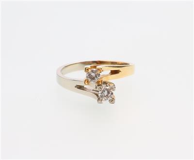 Brillant Ring zus. ca. 0,30 ct - Asta di Natale