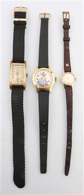 Konvolut Armbanduhren - Armband- und Taschenuhren