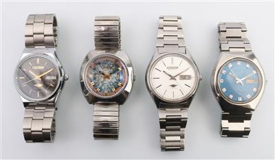 Konvolut Citizen Uhren - Armband- und Taschenuhren