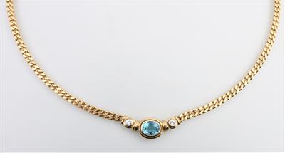 Brillant Aquamarin Collier - Jewellery and watches