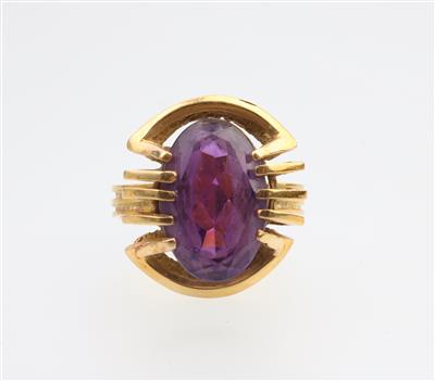 Amethyst Damenring - Schmuck und Uhren