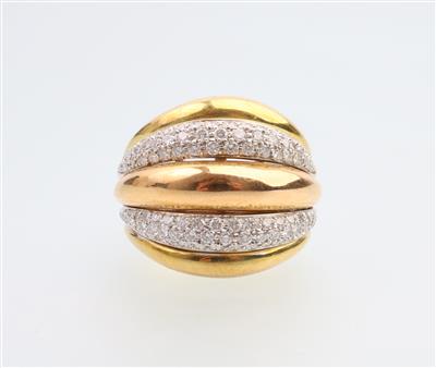 Brillant Ring zus. ca. 1,20 ct - Velikonoční aukce