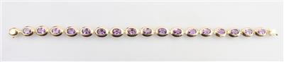 Amethystarmkette - Schmuck und Uhren