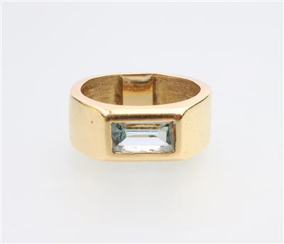 Aquamarin Ring - Jewellery and watches