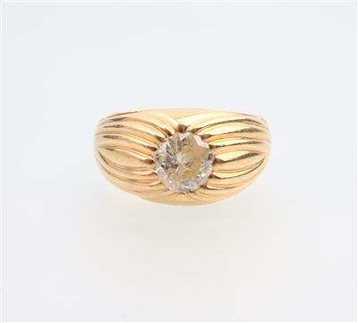 Brillant Ring ca. 0,95 ct - Jewellery and watches