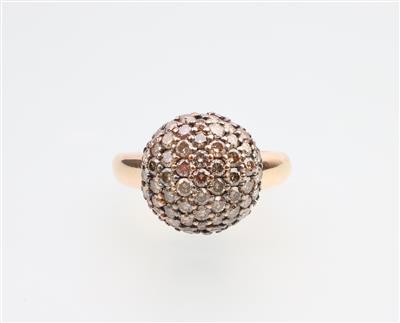 Brillant Ring zus. ca. 1,50 ct, - Gioielli e orologi