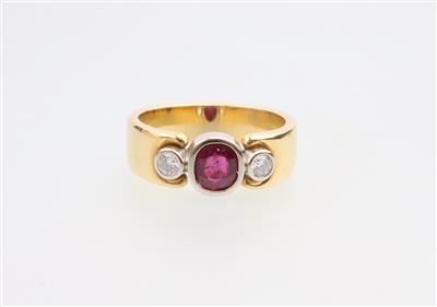 Brillant Rubin Ring - Gioielli e orologi