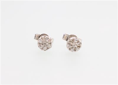 Diamant Ohrstecker zus. 0,14 ct - Gioielli e orologi