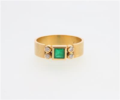 Smaragd Brillantring - Gioielli e orologi