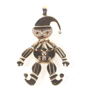 Brillant Anhänger "Clown" - Jewellery and watches