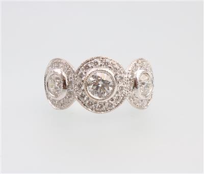 Brillantring zus. ca. 2,40 ct - Gioielli e orologi