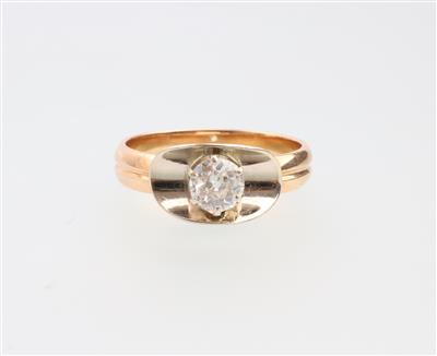 Altschliffbrillant Ring ca. 0,50 ct - Jewellery and watches