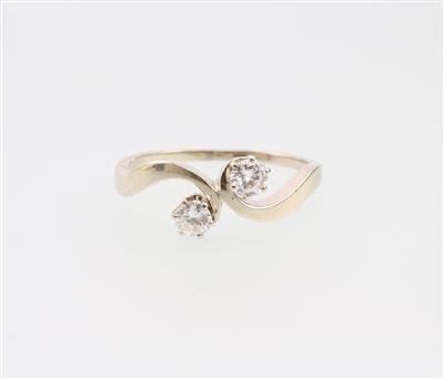 Brillant Ring zus. ca. 0,40 ct - Jewellery and watches