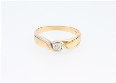 Brillant Ring ca. 0,15 ct - Gioielli e orologi