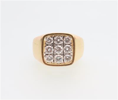 Brillant Ring zus. 1,15 ct - Jewellery and watches