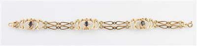 Diamant Saphir Armkette - Jewellery and watches