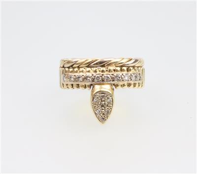 Brillant Diamant Ring - Klenoty