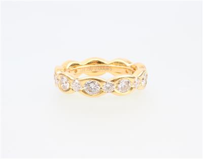 Brillant Memoryring zus. 2 ct - Jewellery