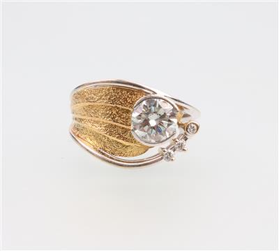 Brillant Ring zus. ca. 1,00 ct - Jewellery