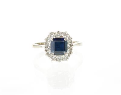 Brillantdamenring zus. ca. 0,48 ct - Klenoty