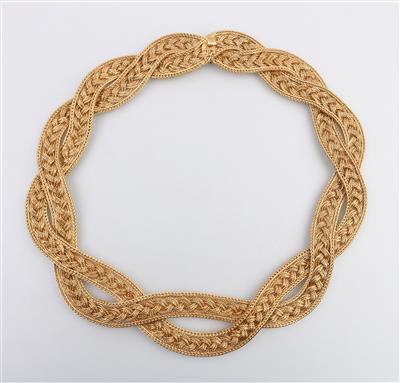 Collier "Flechtmuster" - Klenoty