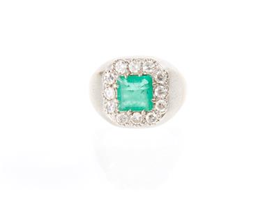 Diamantdamenring zus. ca. 0,45 ct - Jewellery