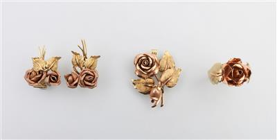 Damenschmuck-Set "Rosen" - Jewellery and watches