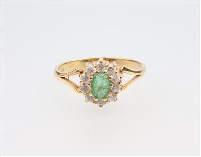 Smaragd Imitationsstein Ring - Gioielli e orologi