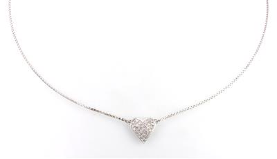 Diamantcollier - Schmuck und Uhren