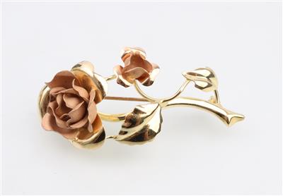 Brosche "Wiener Rose" - Jewellery and watches