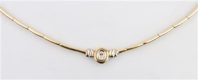 Diamantcollier ca. 0,25 ct - Jewellery and watches