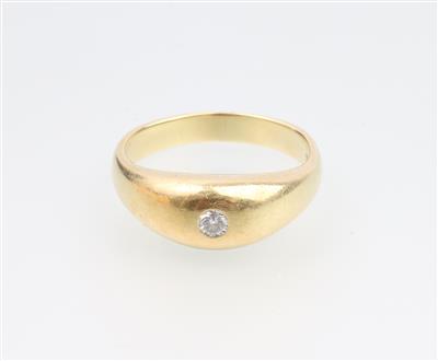 Brillant Ring ca. 0,12 ct - Schmuck und Uhren