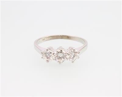 Brillantring zus ca 1,05 ct - Klenoty a Hodinky