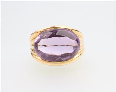 Amethyst Ring - Klenoty a Hodinky