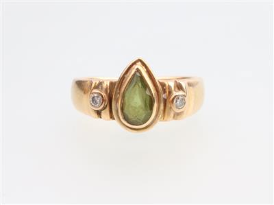 Peridot Brillant Ring - Gioielli e orologi