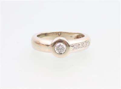 Brillant Ring zus. ca. 0,45 ct - Gioielli