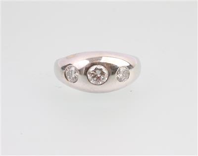 Brillant Allianzring zus. ca. 0,50 ct - Gioielli e orologi