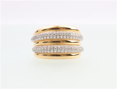 Brillant Ring zus. 0,88 ct - Schmuck und Uhren