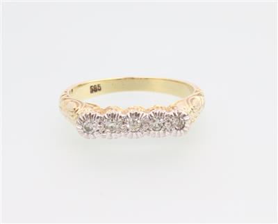 Achtkantdiamant Ring - Jewellery and watches