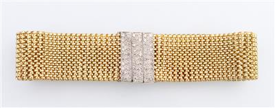 Brillant Armband zus. ca. 0,60 ct - Schmuck und Uhren