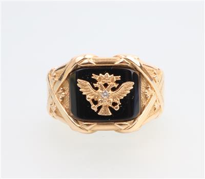 Brillant Onyx Ring - Jewellery and watches